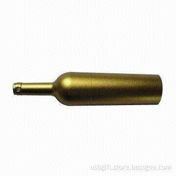 2GB Bottle-shaped USB Flash Memory with Over 10-year Data Retention, 3-15MB/Second Writing Speed
